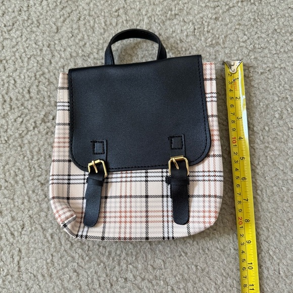 Kids Mini Backpack Bundle Strawberry Plaid White Fruity - Picture 12 of 15